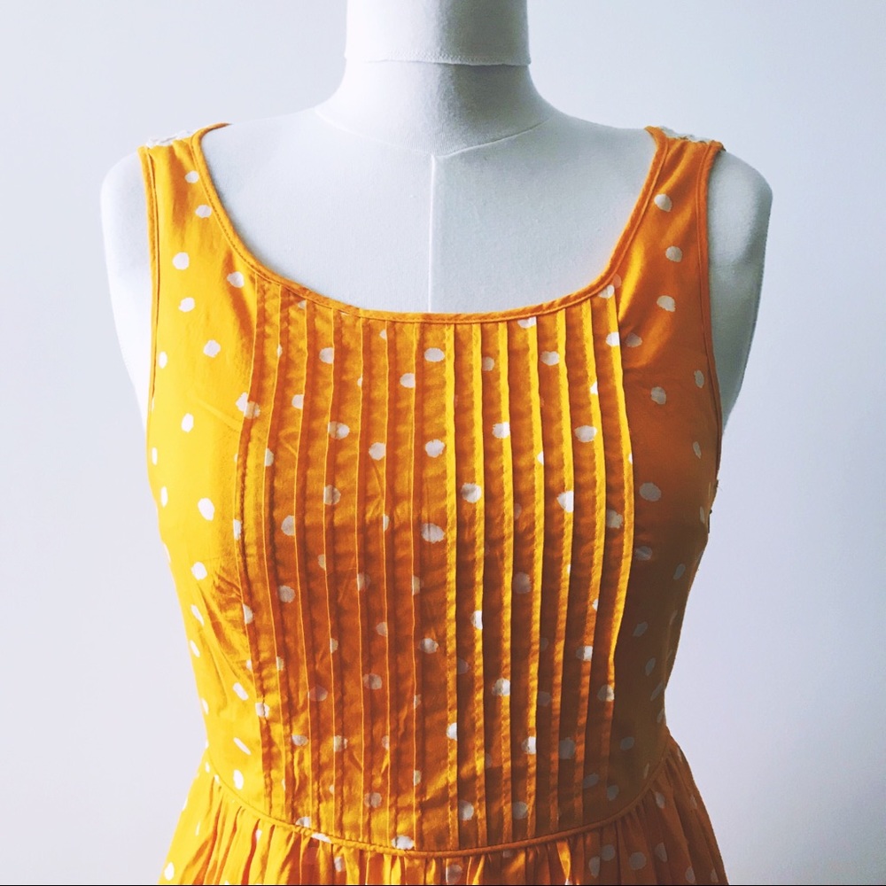 Anthropologie Moulinette Sœurs Sunny Dot Dress